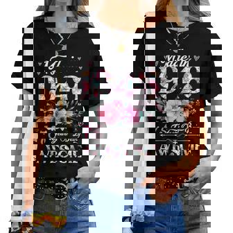 Made In 1948 Floral 75 Years Of Being Awesome 75Th Birthday Women T-shirt | Mazezy