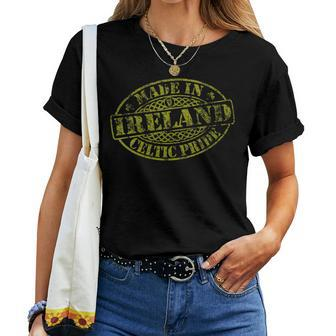 Made In Ireland Celtic Pride Women T-shirt | Mazezy