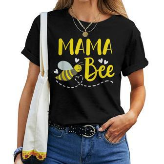 Mama Bee Cute Beekeeping Birthday Party Matching Family Mom Women T-shirt - Thegiftio UK