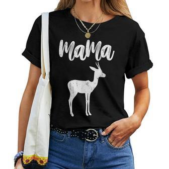 Mama Thomson's Gazelle Vintage Ideas For Mother Women T-shirt | Mazezy