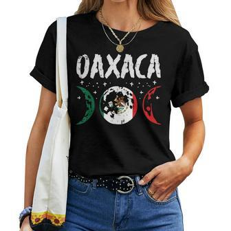 Mexican Independence Day Oaxaca Mexico Moon Men Women Kids Women T-shirt Crewneck Short Sleeve Graphic - Monsterry UK