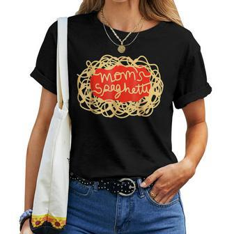 Mom's Spaghetti Mother's Day Women T-shirt | Mazezy CA