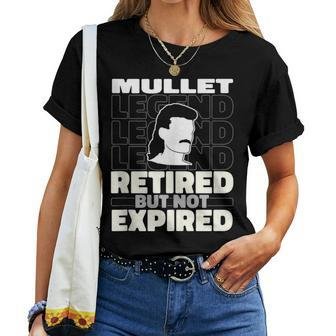 Mullet Retired Redneck - Pride Mullet Women T-shirt Crewneck | Mazezy