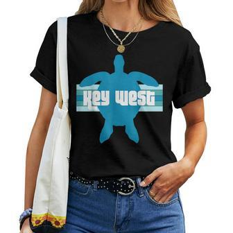 Nation Key West Florida Wildlife Refuge Fl Sea Turtle Women T-shirt | Mazezy