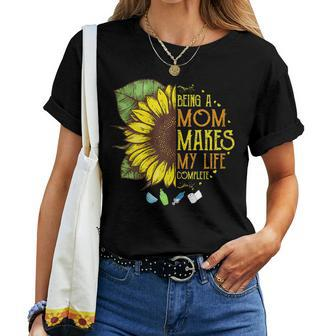New Mom Plus Size Floral Flower Graphic Women T-shirt | Mazezy