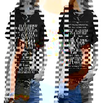 Im Not Really A Grandma Bear Im More Of A Grandma Llama Women T-shirt - Thegiftio