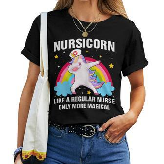 Nursicorn Like A Regular Nurse More Magical Hospital Women T-shirt - Thegiftio UK