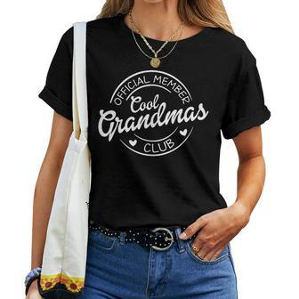 Official Member Cool Grandmas Club Pocket Mother's Day Women T-shirt - Thegiftio UK