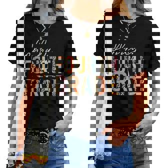 Oh Hey Fourth Grade Back To School For Teachers And Students Women T-shirt | Mazezy