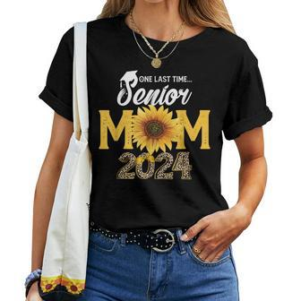 One Last Time Senior Mom 2024 Senior Mama Class Of 2024 Women T-shirt - Monsterry UK