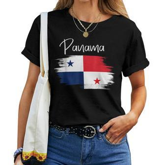 Panama Flag Panamanian Panama Flag For Women Women T-shirt | Mazezy DE