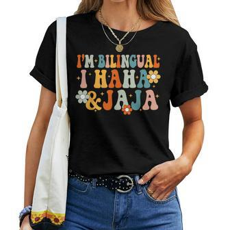 Hispanic Heritage Month Spanish Teacher Bilingual Maestra Women T-shirt | Mazezy