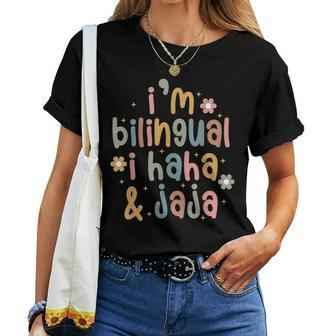 Hispanic Heritage Month Spanish Teacher Bilingual Maestra Women T-shirt - Seseable