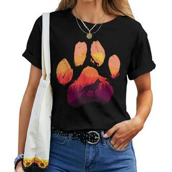 Paw Corman Shepherd Dog Mom Dad Women Women T-shirt | Mazezy AU
