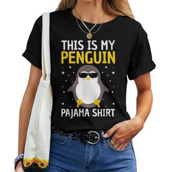 Penguin Pajama Men Women Kid Penguin Lover Penguin Pjs Women T-shirt - Seseable