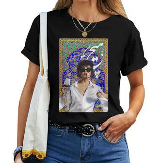 Persian Woman Hich Magoo Say Nothing In Farsi Iranian Women T-shirt | Mazezy UK