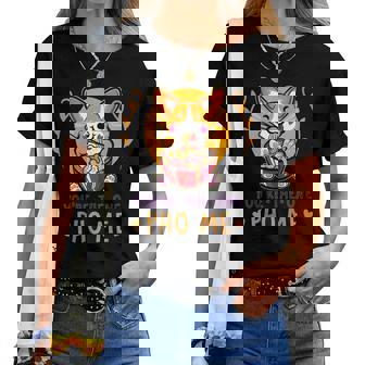 Pho Corgi Foodie Vietnamese Noodle Soup Pun Women T-shirt | Mazezy