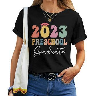 Preschool Class 2023 Graduate Student Teacher Graduation Women T-shirt - Thegiftio UK
