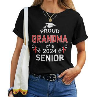 Proud Grandma Of A 2024 Senior Graduation 2024 Women T-shirt | Mazezy CA