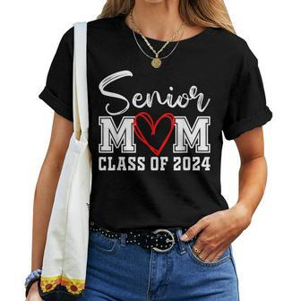 Proud Mom Class Of 2024 Senior Graduate Senior 24 Graduation Women T-shirt | Mazezy UK