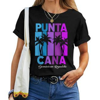 Punta Cana Beachwear For Women Vacation Souvenir Women T-shirt - Monsterry AU