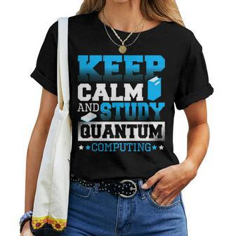 Quantum Math Scientific Quantum Computing Science Teacher Women T-shirt | Mazezy