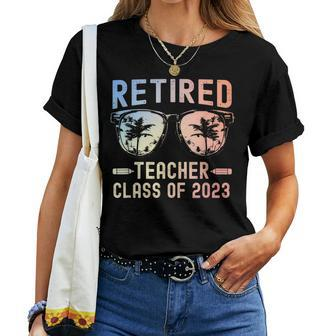 Retired Teacher Class Of 2023 Retirement For Men Women T-shirt | Mazezy