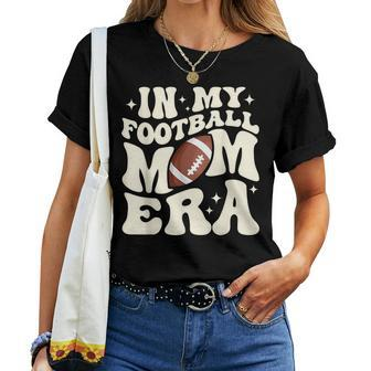 Retro In My Football Mom Era Football Mama Girls Women T-shirt - Thegiftio UK