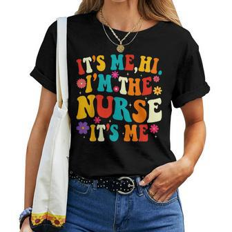 Retro Nurse Gifts Nurse Week Gifts Funny Nurse  Women Crewneck Short T-shirt