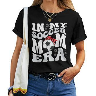 Retro In My Soccer Mom Era Mama Boy Women T-shirt - Monsterry