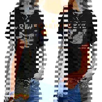 Retro Yosemite Half-Dome National Park Vintage Mens Women T-shirt - Thegiftio