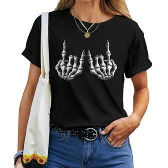 Rock On Band Rock And Roll Halloween Costume Women T-shirt | Mazezy