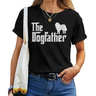 Romanian Mioritic Shepherd Dog Dogfather Dog Dad Women T-shirt | Mazezy AU