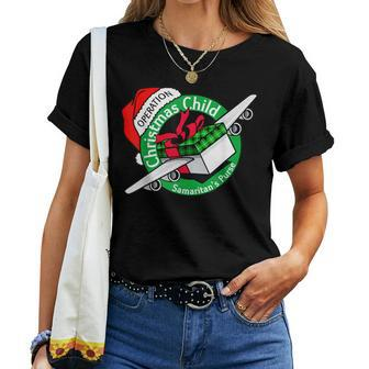 Samaritan's Purse Operation Christmas Child Xmas Women T-shirt - Monsterry DE