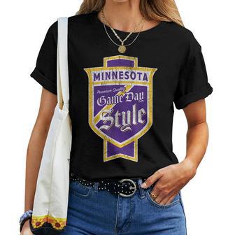 Scandinavian Pride Minnesota Pride Beer Label Women T-shirt - Monsterry