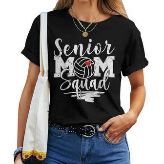 Senior Volleyball Mom Squad Game Day Vibes Mothers Day Gifts Women T-shirt - Seseable