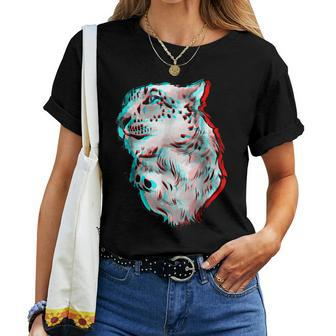 Snow Leopard Leopard T For Men Women T-shirt | Mazezy