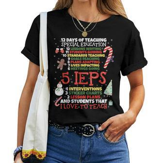 Sped School Special Education Teacher Women T-shirt - Seseable