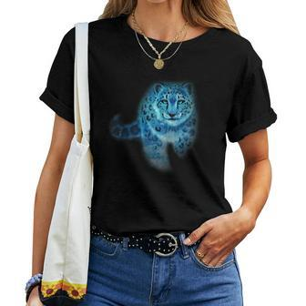 Spirit Snow Leopard Women T-shirt | Mazezy