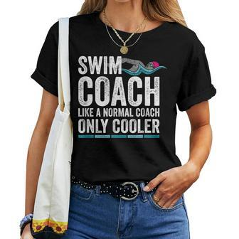For Swim Coaches Appreciation Swimming Teacher Women T-shirt | Mazezy