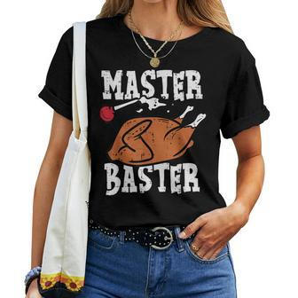 Thanksgiving Master Baster Turkey Day Fall Boys Women T-shirt - Thegiftio UK