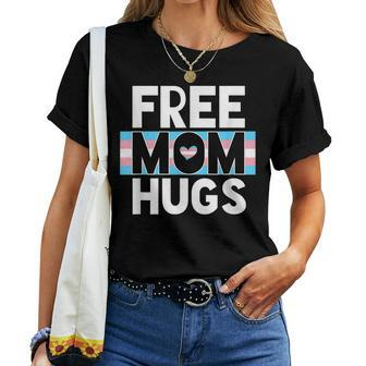 Transgender Mom Free Hug - Trans Mom Pride Hug Outfit Women T-shirt | Mazezy