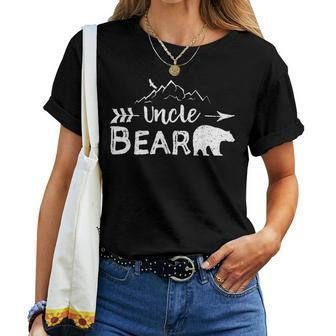 Uncle Bear Matching Family Aunt And Uncle Camping Women T-shirt | Mazezy