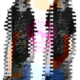 Never Underestimate Cowgirl Cute Vintage Western Country Women T-shirt - Thegiftio