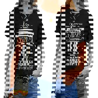 Never Underestimate A Girl With A Computer Programmer Women T-shirt | Seseable CA