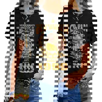 Never Underestimate Old Woman Born In August 1999 Women T-shirt - Seseable