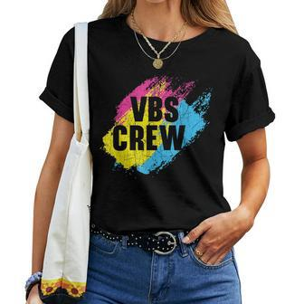 Vbs Crew Vacation Bible School Christian Teacher Women T-shirt - Seseable