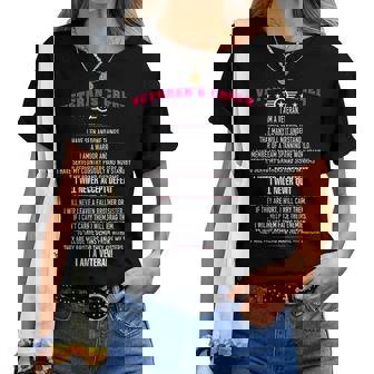 Veterans Creed Im A Veteran Have Seen And Done Things Xmas Women T-shirt | Mazezy