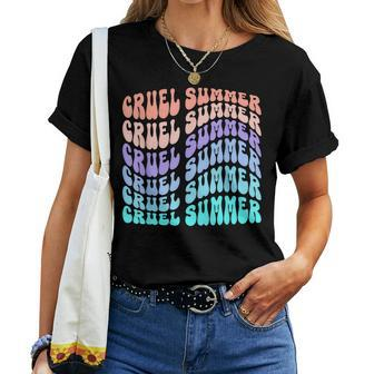 Vintage 70S Style Cruel Summer Groovy Style Women T-shirt - Monsterry CA