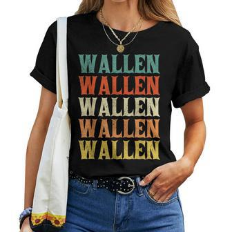 Wallen Vintage Retro For Kids Women Men Women T-shirt Crewneck Short Sleeve Graphic - Monsterry AU